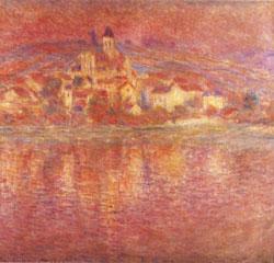 Claude Monet Vetheuil Setting Sun Sweden oil painting art